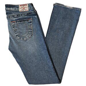 TRUE RELIGION Women’s Jeans • Size 27 • Flare Bootcut • Horseshoe Stitch